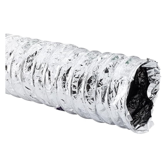 RV 4-Inch Flexible Air Duct Hose | Non-Insulated Ducting | 25 Feet Long
