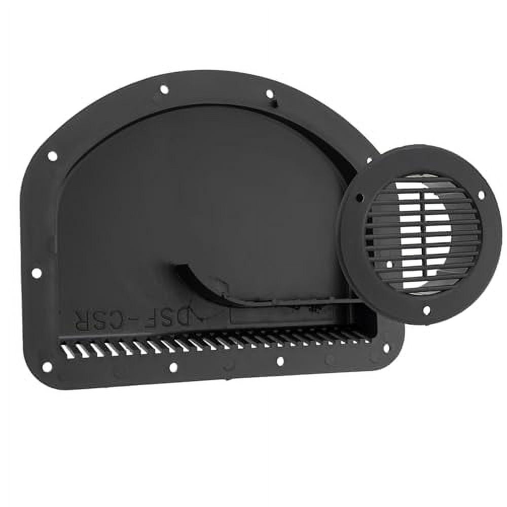 RV ATV Cargo Trailer Side Air Vent Black - Walmart.com