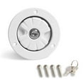 thumbnail image 1 of RV-Accessories Gravity Fresh Water Fill Hatch Lockable Inlet Filter for Campers M6Z5, 1 of 6