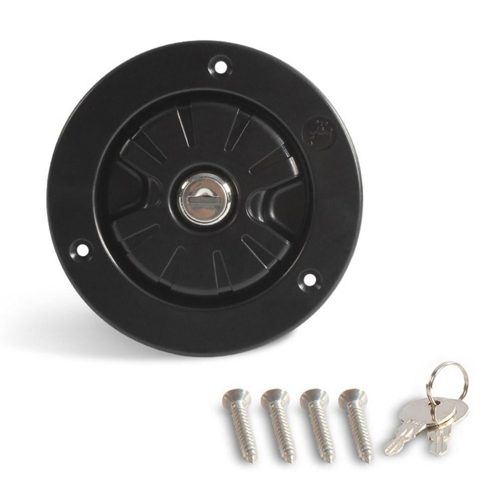 RV Accessories Gravity Fresh Water Fill Hatch Lockable Inlet Filter for Cam GX I5G9