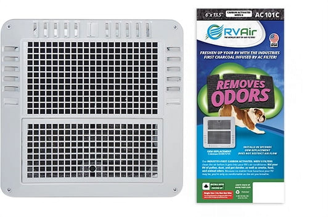 RV Air AC101C Activated Carbon Air Conditioner Filter Replacement