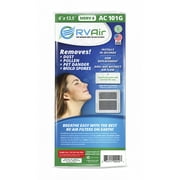 RV Air AC-101G Air Conditioner Filter Replacement, 14" x 6", Polyester, Green