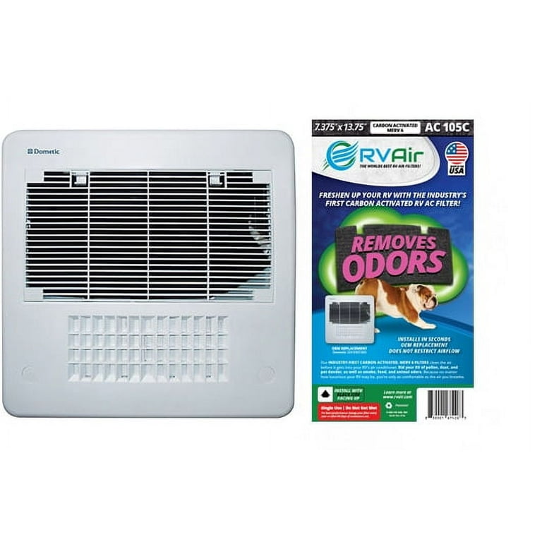RV Air AC 105C Activated Carbon Air Conditioner Filter Replacement 14