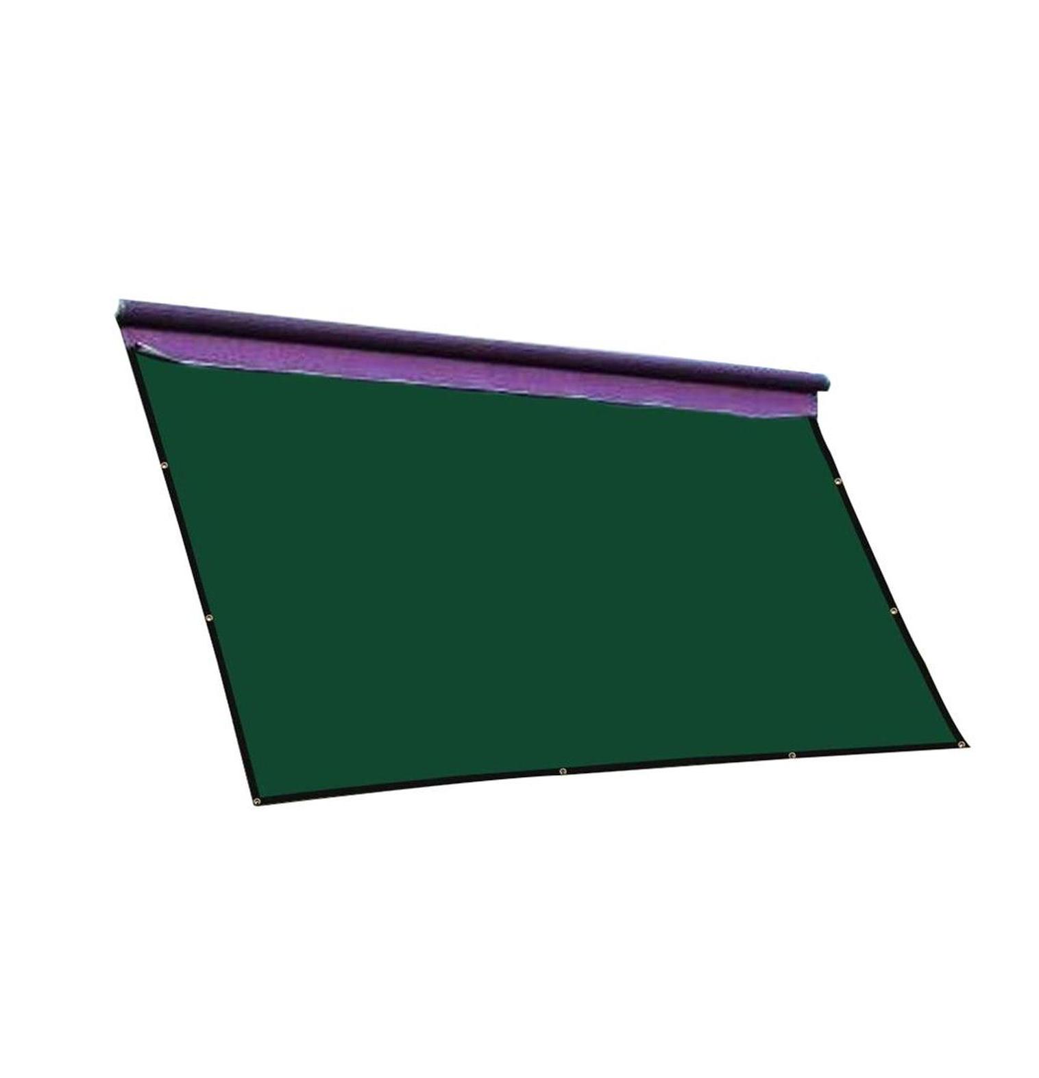 RV Awning Privacy Sunblock Screen Shade Panel Kit,10ftx16ft,Dark Green ...