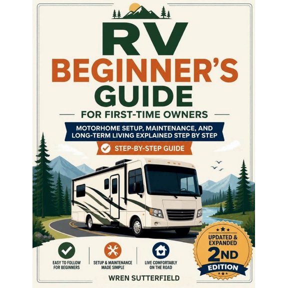 RV Beginner's Guide for First-Time Owners: Motorhome Setup, Maintenance, and Long-Term Living Explained Step by Step, (Paperback)