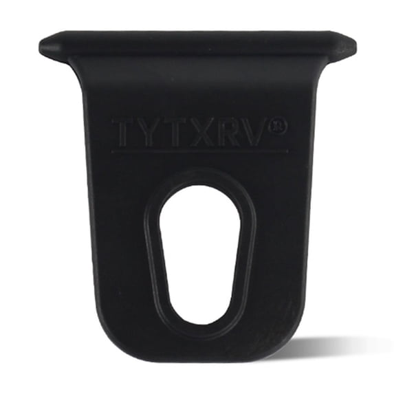 RV Black Universal Awning Coat Hook Hook Racks Suitable For RV Camping Caravan Party Light Stand Awnning Hook Accessories