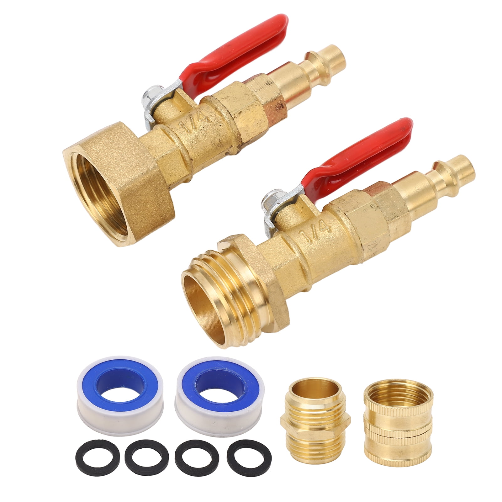 RV Blowout Adapter Anti Freeze Water Line Sprinkler Valve Faucet