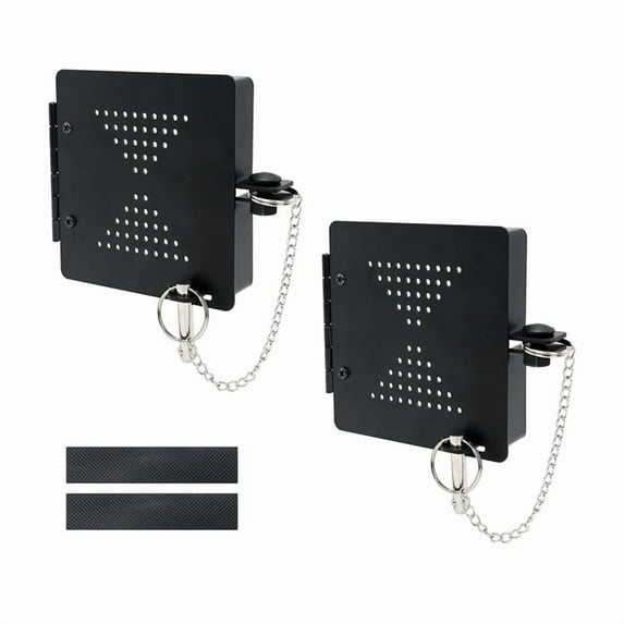 RV Bumper Cap Cover,RV Plug End Cap,Square Caps for RV,Fits Standard 4inch Square Bump pwm25