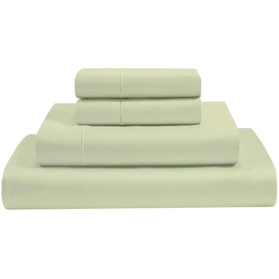 RV Bunk Bed Sheets - Giza Cotton Bed Sheet Set - 4 Pieces Cotton RV Sheets 10"-15" Deep - 400 Thread Count 100% Giza Cotton Sheets for Campers -RV Bunk: 28"x75" (Sage)