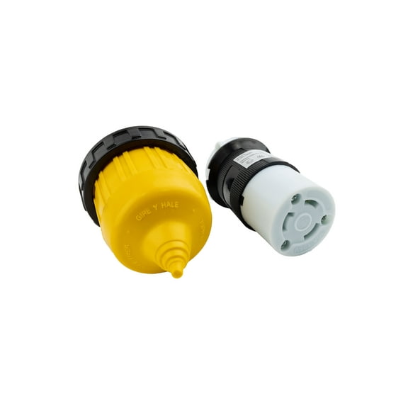 RV CONNECTOR & WEATHERPROOF BOOT KIT - 50A