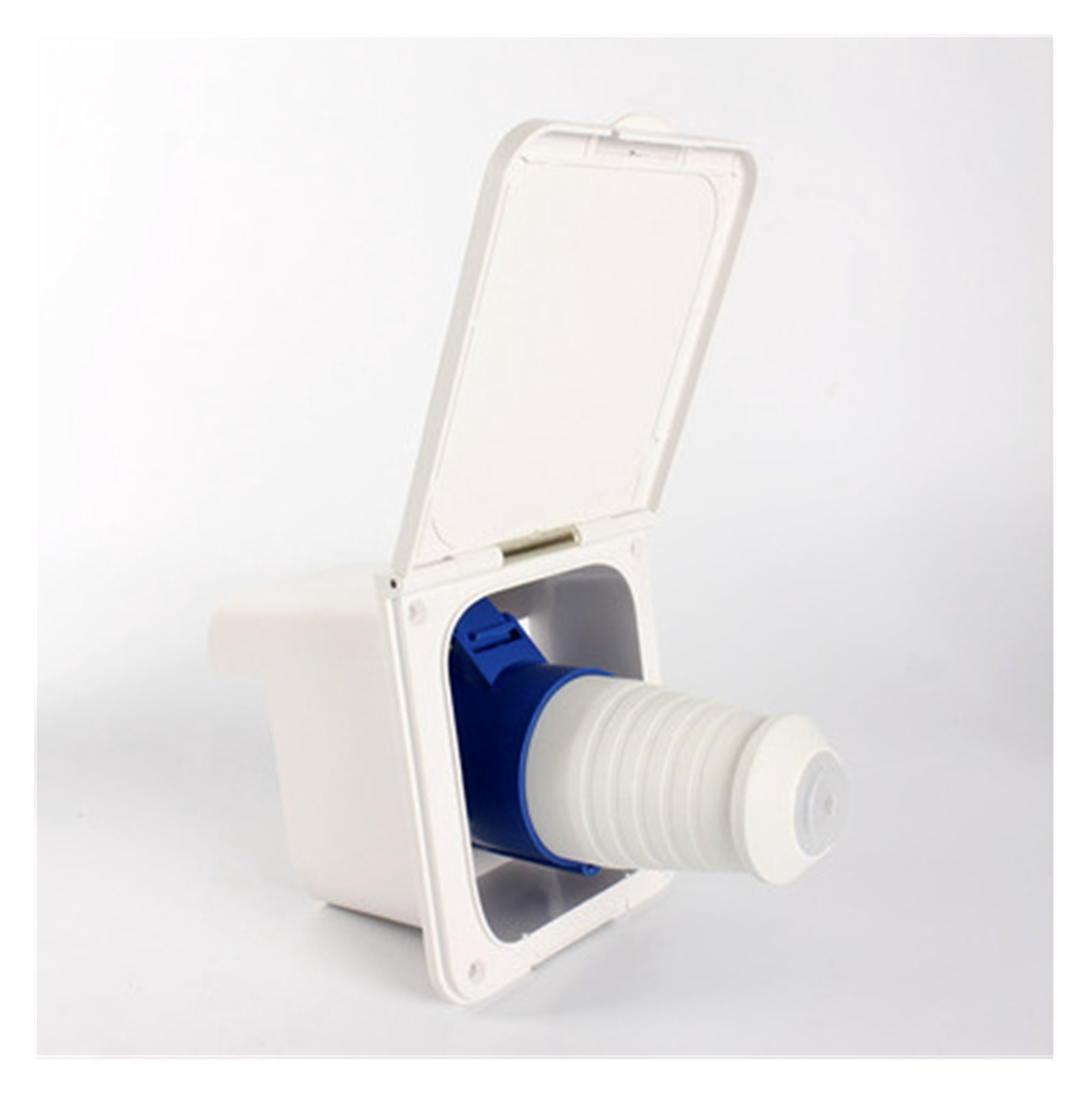 RV Camper 32A White External Flush Hook Up Waterproof Socket For ...