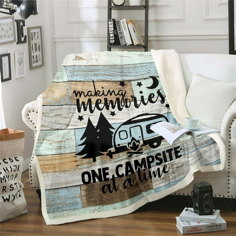 RV Camper Blanket 50 x60