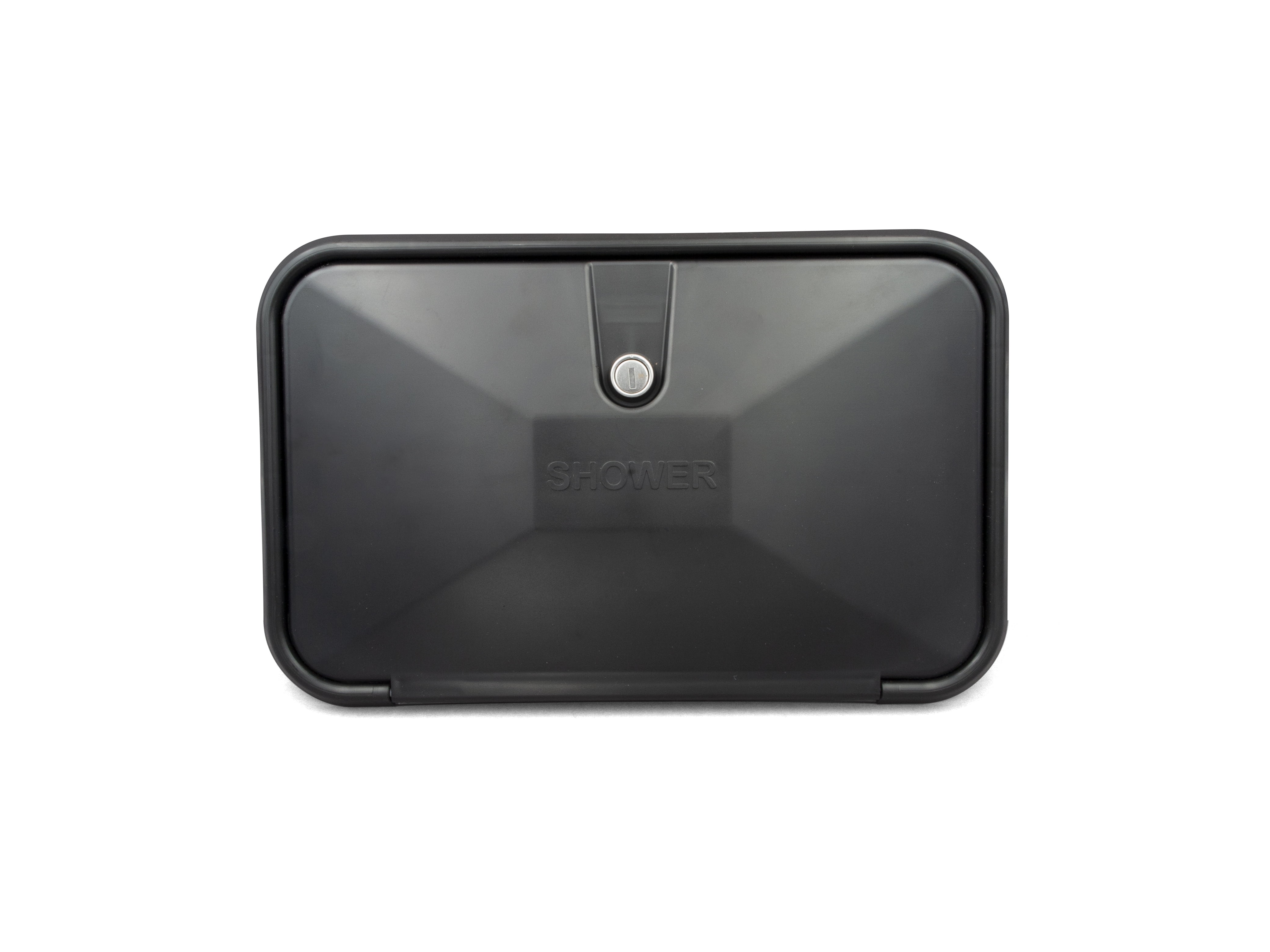 RV Camper Outdoor Exterior Shower with Easy Storage Head Hose and ON