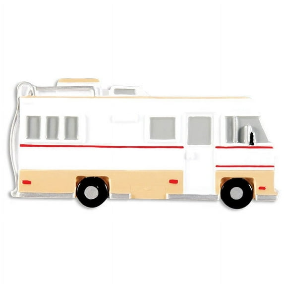RV Camper Personalized Christmas Ornament DO-IT-YOURSELF