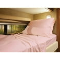 thumbnail image 1 of RV Camper Queen 60" X 80" Sheet Set 400 Thread-Count 100% Egyptian Cotton 12-Inch Deep Pockets - Made for RV - Pink Color, 1 of 7