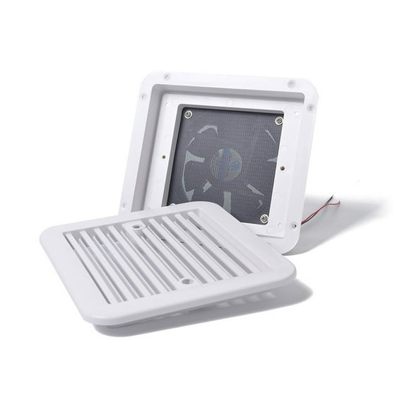 RV Camper Vent Exhaust Fan 12V 1-way Side Air Outlet Dust-proof Ventilation Fan Caravan External Accessories ,Powerful and Efficient