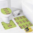 thumbnail image 1 of RV Camping Pattern Print Bathroom Rugs Sets 3 Piece Toilet Lid Cover and Contour Mat Ultra Soft Bath Mat Non-Slip, 1 of 5