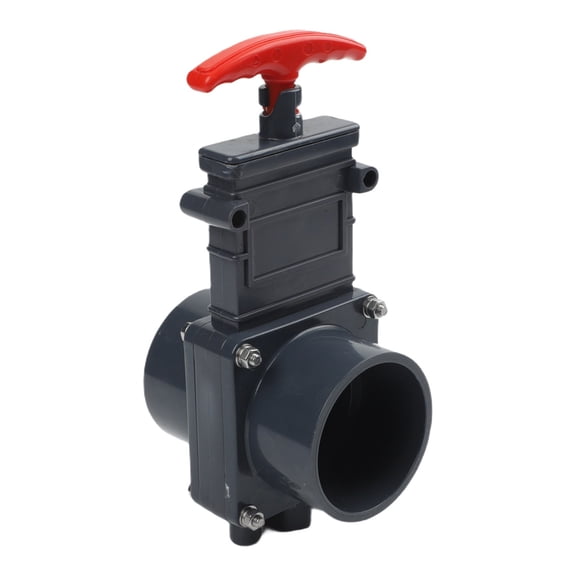 RV Camping Road Trip Waste Management Sewer Gate Valve Sewer Hose Valve Four Bayonet Prongs Screw-in Installation