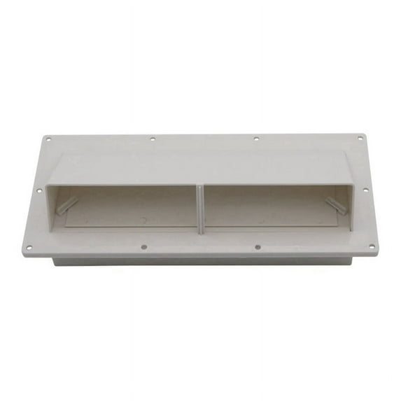 RV Caravan Exhaust Fan Low Noise Trailer Side Air Vent Range Hood Cover Motorhome Campers Accessories White