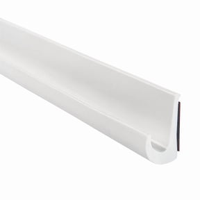 RV Caravan Roof Rainwater Gutter PVC Water Channel Easy Install Motorhome Roof Drainage System for Camping Vehicle White
