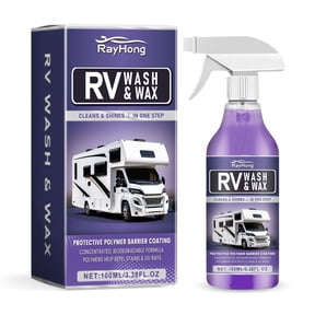 RV Cleaner, All-in-One RV Wash & Wax, Deep Clean & Protect, Easy to Use, Safe for RV Surfaces