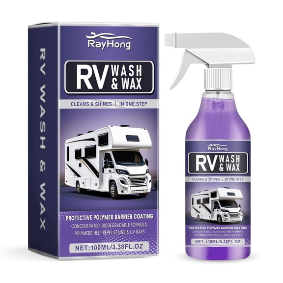 RV Cleaner, All-in-One RV Wash & Wax, Deep Clean & Protect, Easy to Use, Safe for RV Surfaces