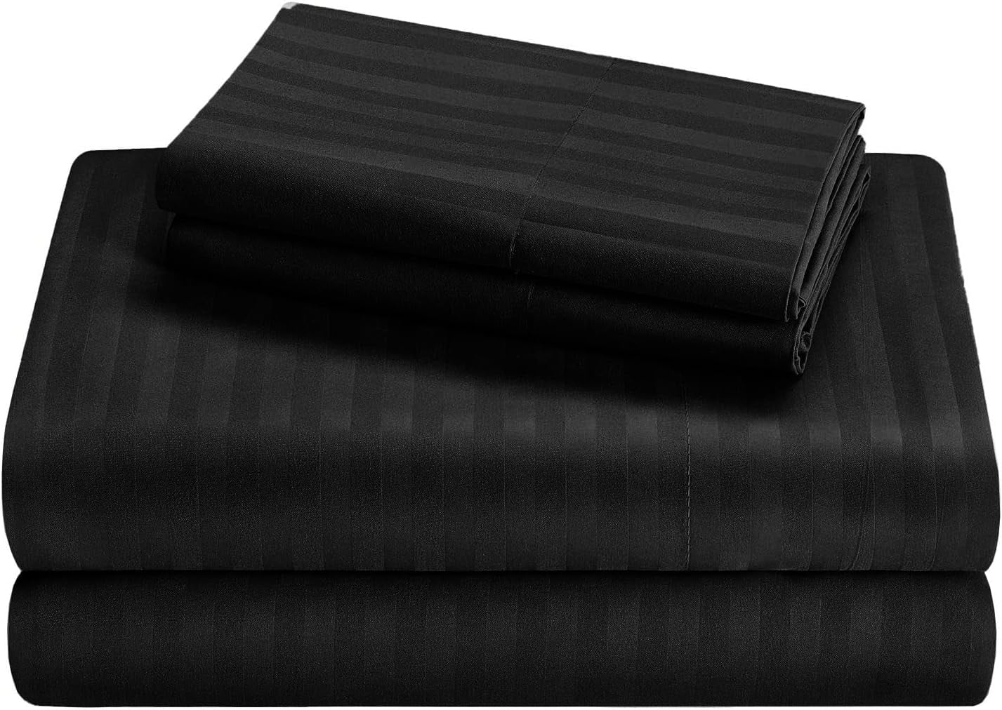 RV Cotton Sheets, 4 PC RV Camper/Bunk/Truck Sleeper Cot Sheets, 12 To 14 Inch Deep Pocket, Fully