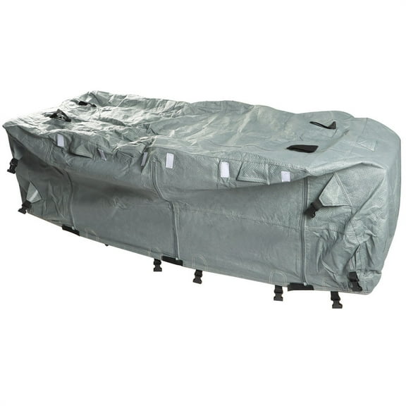 RV Cover Camper Cover Top 6 Layers of Non-Woven Fabric Side 3 Layers of Non-Woven Fabric Replacement for Class C 23 Feet- 26 Feet