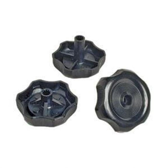 RV Designer 1 in. Plastic Window Crank, Black