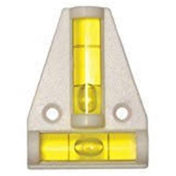 RV Designer  2.5 x 1.75 in. 2 Way Bubble Level