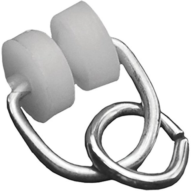 RV Designer A101, Nylon Two Wheel Carrier, Fits I Beam Track, 14 Per