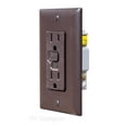 RV Designer AC GFCI RV Outlet with Cover Plate