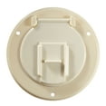 thumbnail image 1 of RV Designer B122 Basic Cable Hatch - Round, Colonial White, 1 of 3