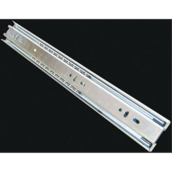 RV Designer D420 Full Extension 45MM Ball RV Drawer 20" Bearing Slide - 1 Pair