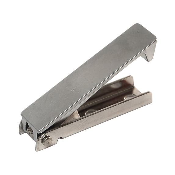 RV Designer E215 Squared Baggage Door Catch - Stainless Steel, Set of 2