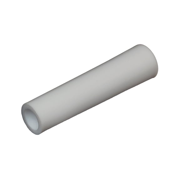 RV Designer E229 Plastic Entry Door Bumper - White, 2-7/8"