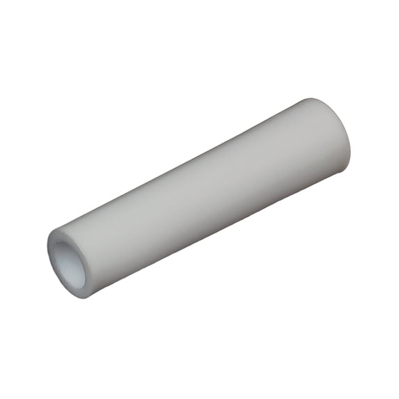 RV Designer E229 Plastic Entry Door Bumper - White, 2-7/8"