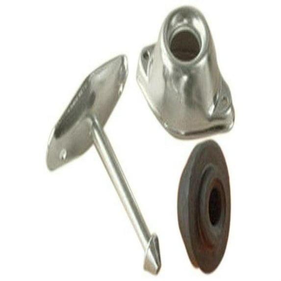 RV Designer E251 Metal Plunger-Style Entry Door Holder - 3"