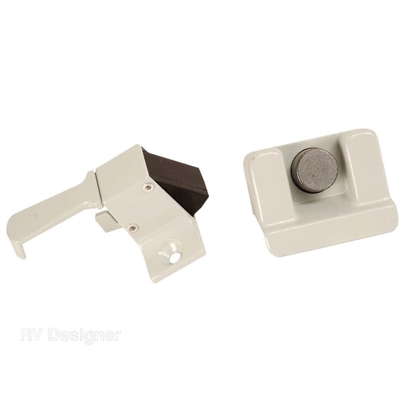 RV Designer E309 Coleman Screen Door Latch - Gray