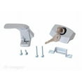 thumbnail image 1 of RV Designer E311 Locking Camper Door Latch - Gray, 1 of 2