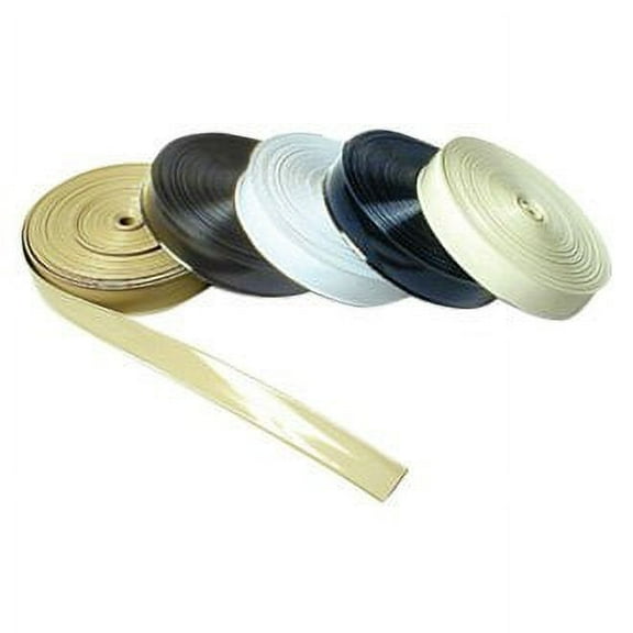 RV Designer E327 - 1" x 25' Brown Standard Vinyl Insert Trim