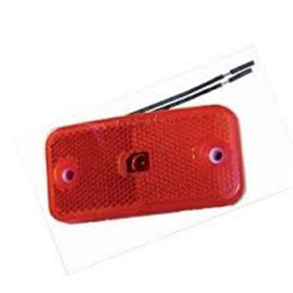 RV Designer  Fleetwood Style Clearance Light - Red