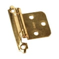 thumbnail image 1 of RV Designer H237 Self-Closing Hinge - Brass, 1 of 2