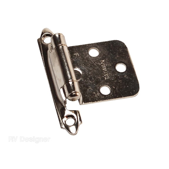 RV Designer H238 Self-Closing Hinge - Nickel