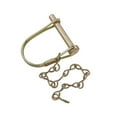 thumbnail image 1 of RV Designer H420, Coupler Lock Pin with Chain, 1/4 inch x 1-3/8 inch, Outside RV Towing Hardware, 1 of 3