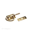 thumbnail image 1 of RV Designer H509 Bunk Latch - Brass, 3-1/2", 1 of 2