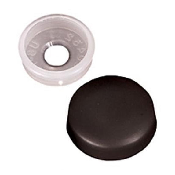 RV Designer H603 Black Screw Cover - 14 Pack