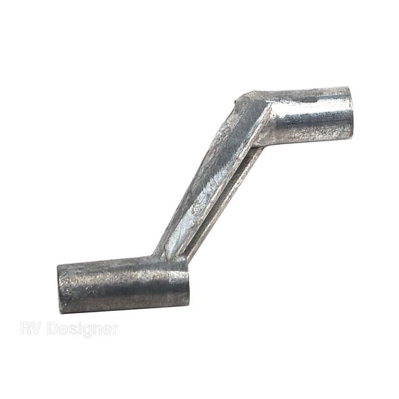 RV Designer H707 Metal Window Crank Handle - 1"