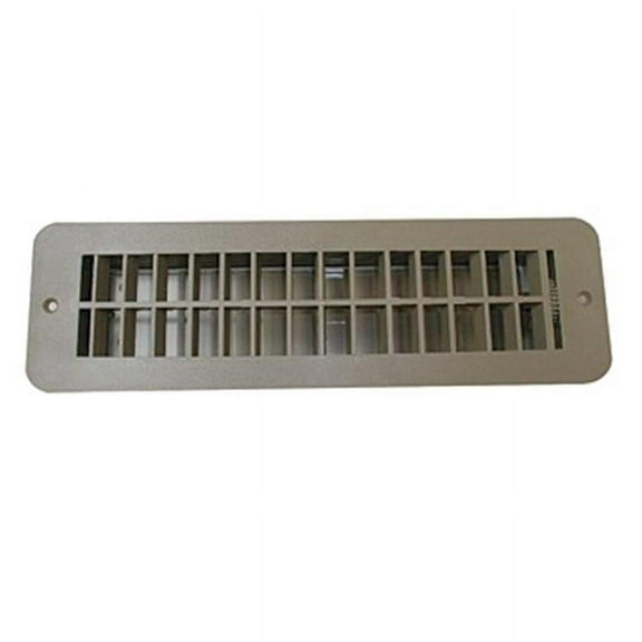 RV Designer H860 2 In. Tan Floor Register With Damper