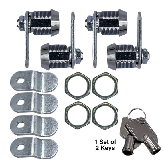 RV Designer L325 Ace 5/8" RV Compartment Lock - 4 Pack